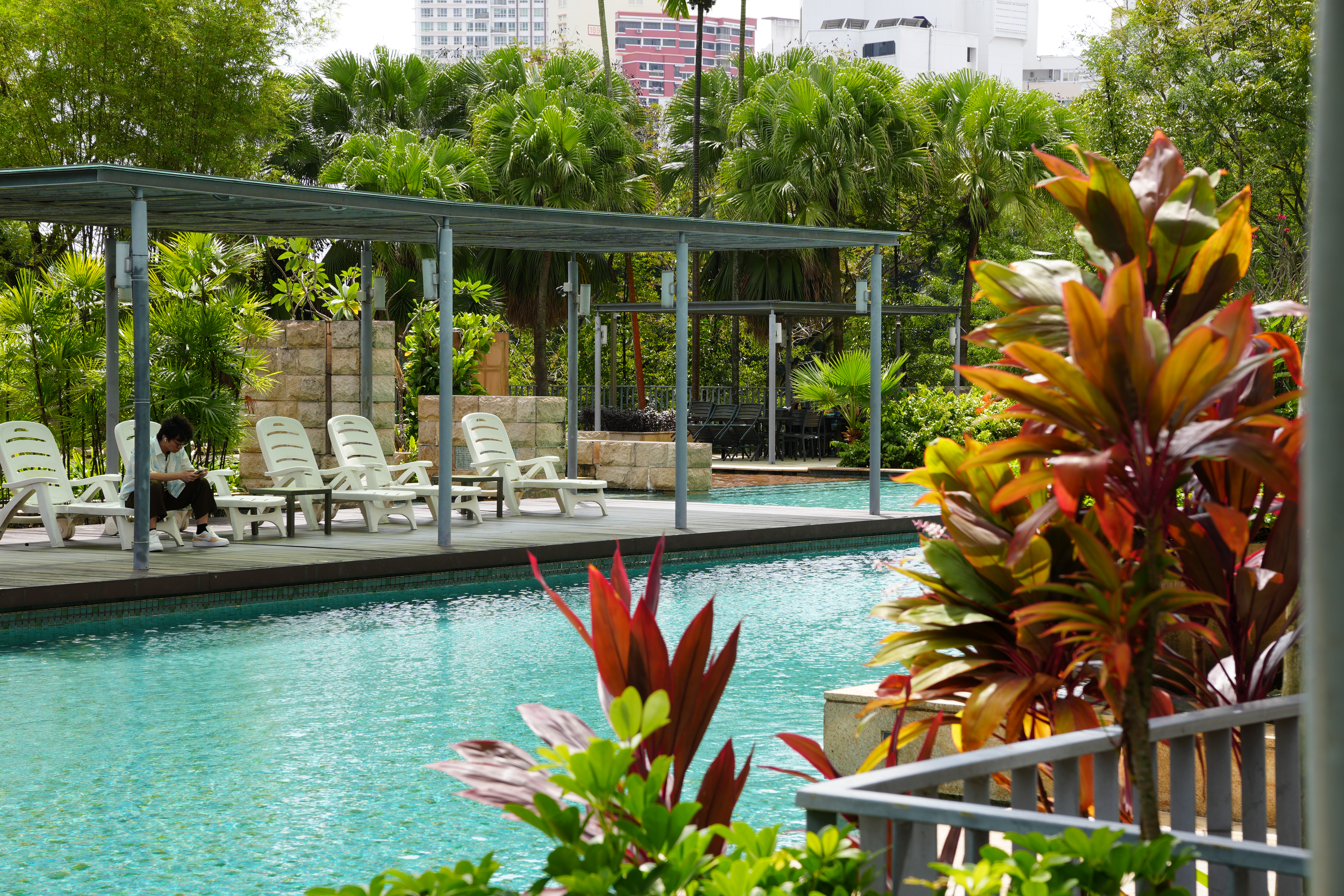 Pool at the Jade in Singapore